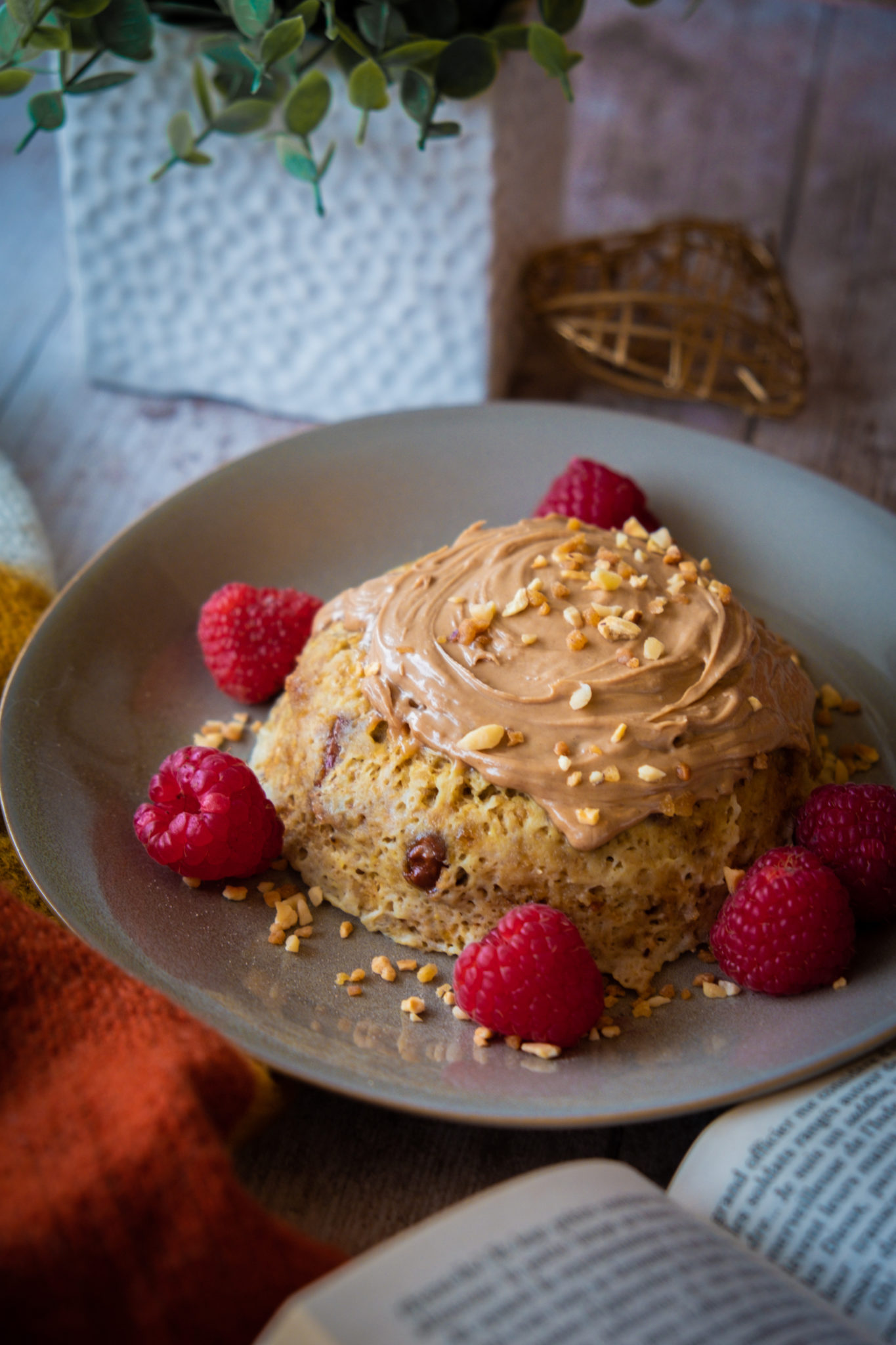 Recette de Bowl Cake gourmand au praliné Carnets d une Baroudeuse